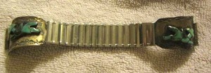lot 126 image: Silver and Turquise WATCH BAND