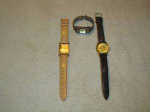 lot 252 image: 3 watches 1 is Guess