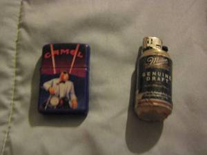 lot 375 image: Miller  Genuine  Draft  Zippo,  Camel Zippo