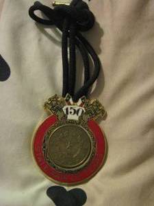 lot 184 image: STATE FAIR  of Texas 150th pendant on chain- 2 money clips