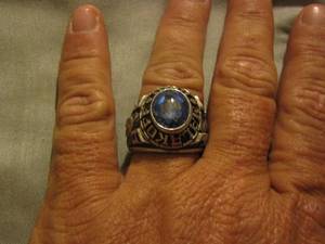 lot 539 image: Keystone val Malakoff HS class ring 1995