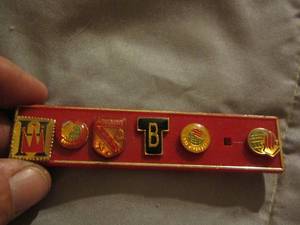 lot 526 image: AWANA PINS