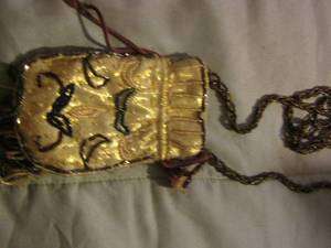 lot 594 image: womens beaded purse