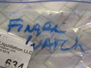 lot 634 image: finger watch