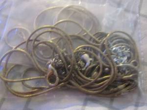 lot 622 image: sterling chains