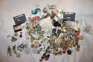 lot 145 image: Large lot of matched earrings. Generous quantity. All pairs.