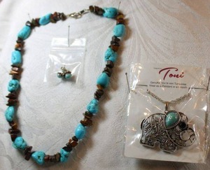 lot 159 image: Turquoise Jewelry