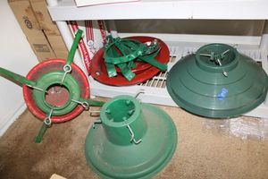 lot 193 image: Christmas tree stands