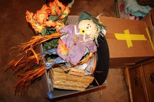 lot 313 image: Crafts and fall decorations