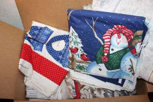 lot 319 image: Fabrics - 3 boxes