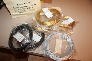 lot 326 image: Aluminum wire mixed - 3 boxes