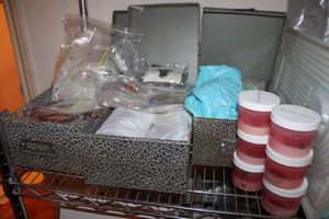 lot 381 image: Jewelry making supplies beads and jewelry cleaner