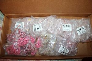 lot 353 image: Fire Mountain beads - Pink