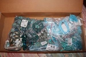 lot 355 image: Fire Mountain beads - Aqua