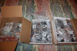 lot 365 image: Jewelry making beads and supplies - 3 boxes