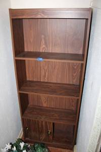 lot 345 image: Bookcase unit