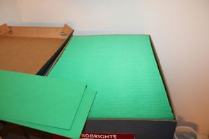 lot 420 image: Envelopes - 6 boxes various colors