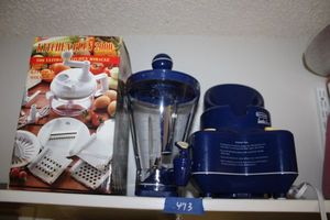 lot 473 image: Kitchen smoothie maker blender, food chopper