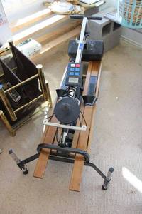 lot 587 image: Exercise wooden NordicTrack Achiever machine