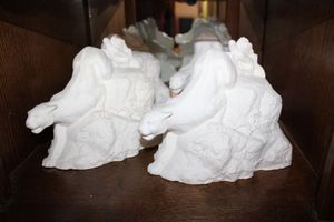 lot 611 image: Unfinished ceramics wildcats