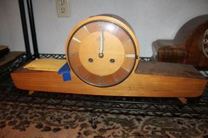 lot 525 image: Antique HERMLE mantle clock as shown