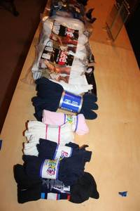 lot 497 image: Unopened socks - variety of sizes