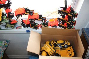 lot 238 image: Plastic Toy trucks