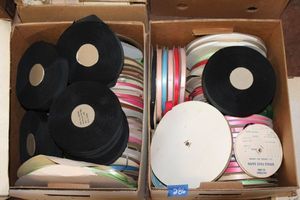 lot 286 image: Vintage ribbons - 2 boxes