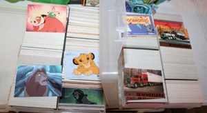 lot 287 image: Trading cards - Disney and 18 Wheelers