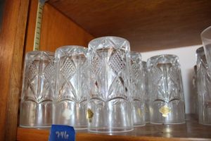 lot 746 image: ECHT BLEIKRYSTALL tumbler set - 30 total