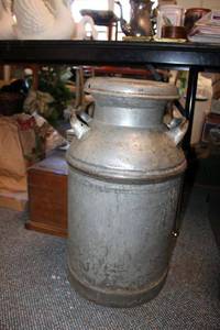 lot 804 image: Vintage Dairy milk can jug