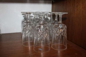 lot 796 image: NACHTMANN lead crystal goblets