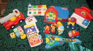 lot 61 image: Toys Preschool toys as shown