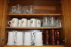 lot 153 image: Beer stein collection