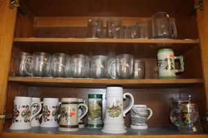 lot 158 image: Beer stein collection