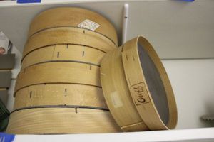 lot 211 image: Wood flour sifters