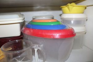 lot 216 image: Plastic storage containers