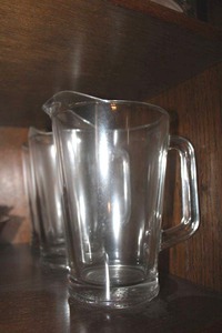 lot 271 image: (3) Beer pitchers
