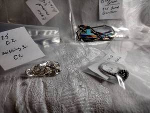 lot 419 image: Assorted Sterling that needs repairs. All marked
