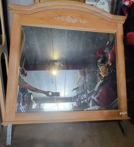 lot 297 image: French Country Mirror for a Vanity or Dresser