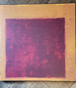 lot 300 image: 24 Inch Square Print on Stretched Canvas Wall Art