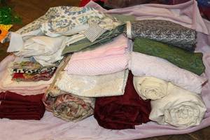 lot 291 image: Large Lot of Fabric