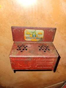 lot 22 image: Pretty Maid Metal Oven Stove Toy Google This $$