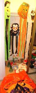 lot 88 image: Misc Halloween and Christmas Lot Including Vintage Dracula
