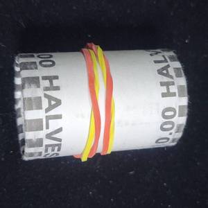 lot 150 image: Roll of Unsearched Half Dollars