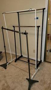 lot 118 image: Three Clothing Racks