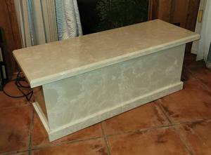 lot 145 image: Vintage Marble Coffee Table