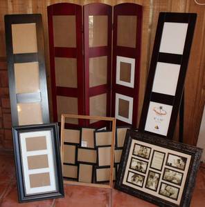 lot 162 image: Lot of Picture Frame Collage Frames
