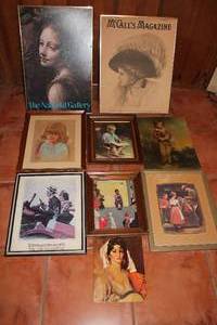lot 190 image: Lot of Old Prints Including an Old McCalls Print