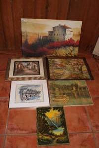 lot 191 image: Lot of Misc Old Prints